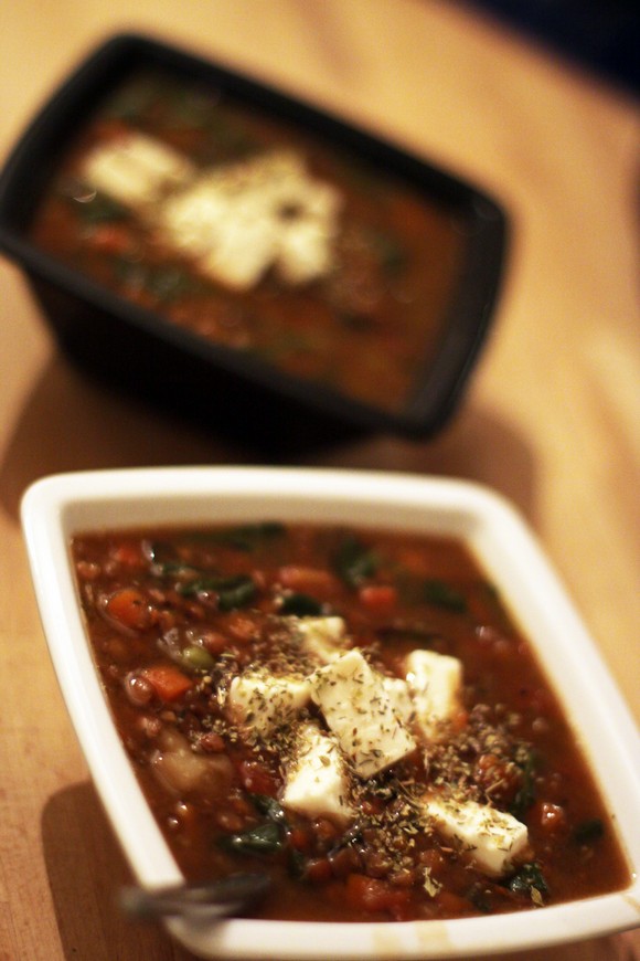 Greek Lentil Soup recipe photo