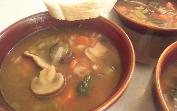 Mushroom Potato Soup recipe photo