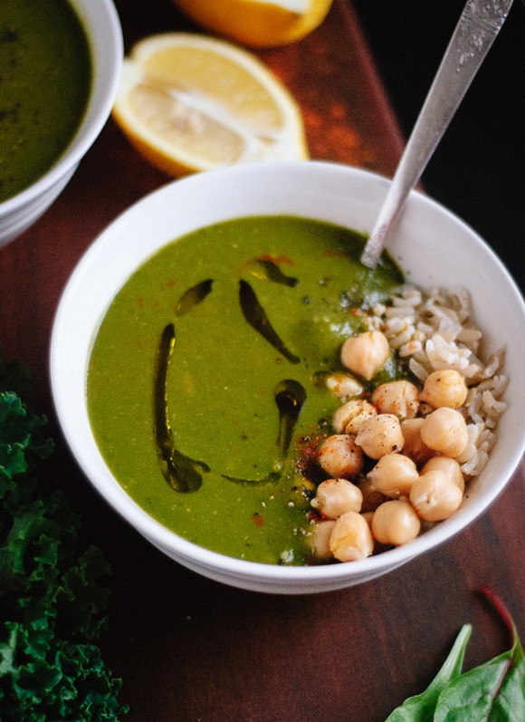 Redeeming Green Soup with Lemon and Cayenne recipe photo