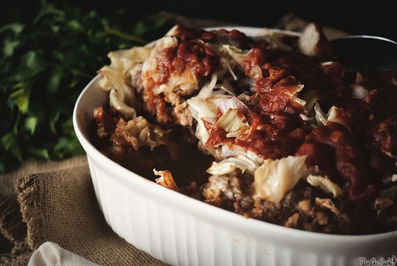 Slow Cooker Stuffed Cabbage recipe photo