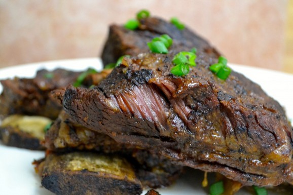 Slow Cooker Sweet and Spicy Short Ribs recipe photo