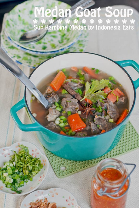 Sup Kambing Medan (Goat Soup) recipe photo