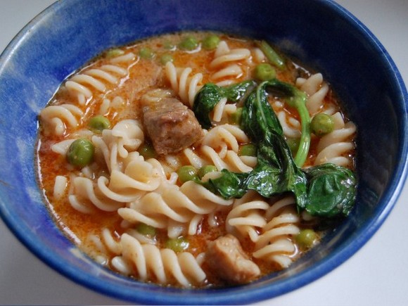 Thai Curry Noodle Soup recipe photo
