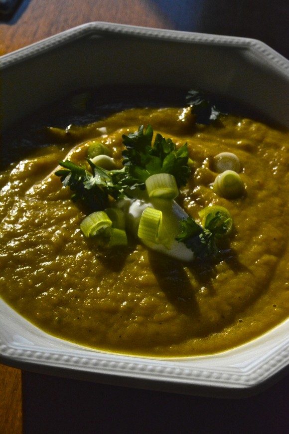 Vegetarian Butternut Squash Soup recipe photo