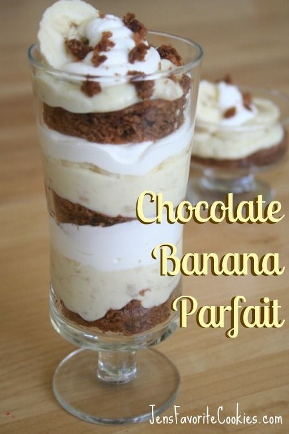 Chocolate Banana Parfait recipe photo