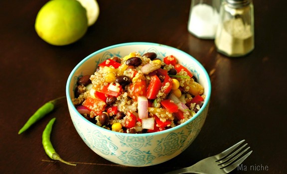 Black Bean Quinoa Salad recipe