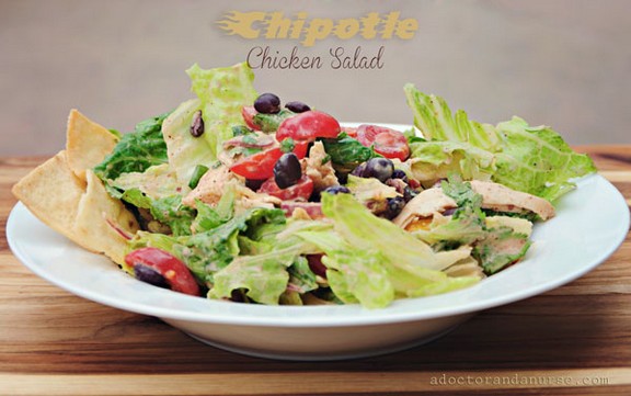 Chipotle Chicken Salad recipe