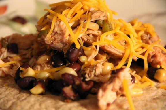 Crock Pot Freezer Meal - Delicious Chicken Tacos recipe photo