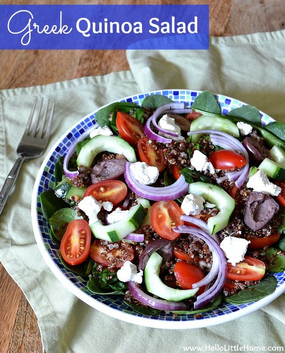 Greek Quinoa Salad recipe