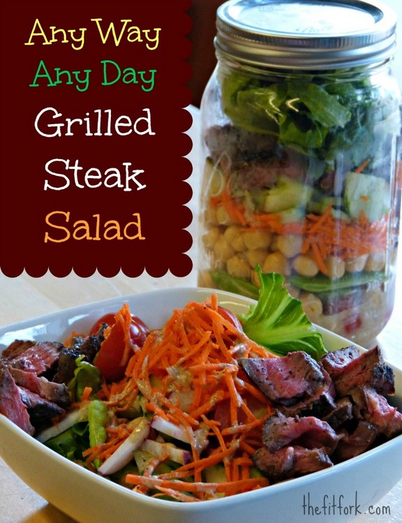 Grilled Steak Salad recipe
