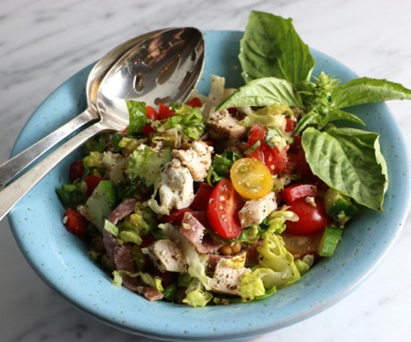 Italian Chicken Chopped Salad recipe