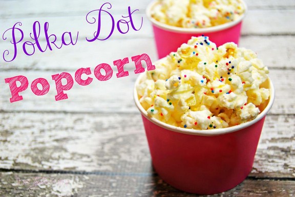 Polka Dot Popcorn recipe