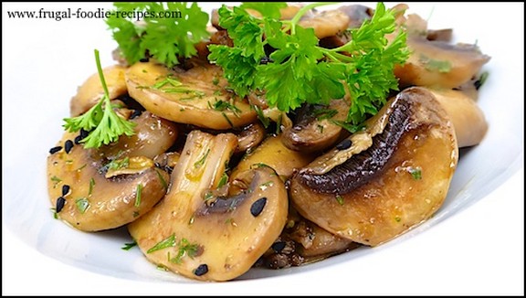 Raw Mushroom Salad recipe