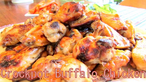 Simple Crock Pot Buffalo Chicken Wings recipe photo