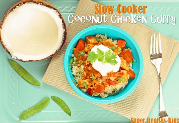 Slow Cooker Coconut Chicken Curry recipe photo