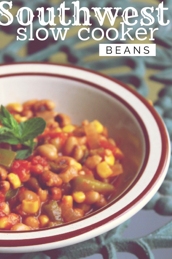 Southwest Slow-Cooker Beans recipe photo