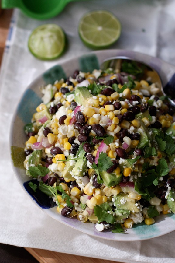 Summer Black Bean and Corn Salad recipe