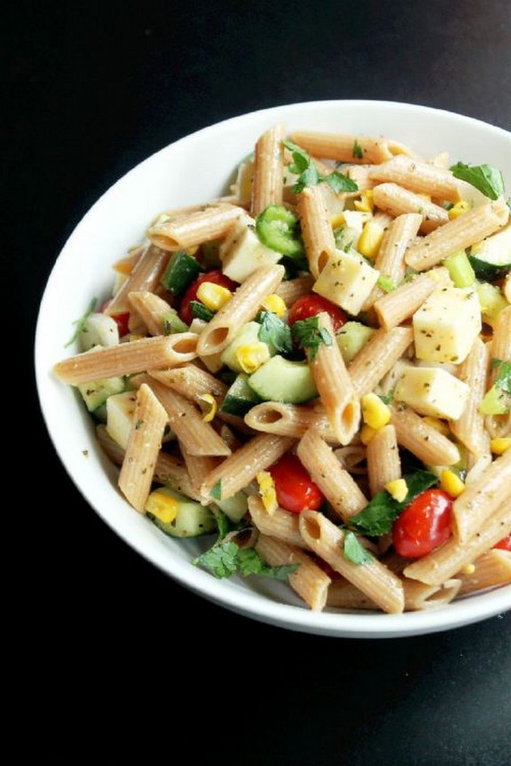 Veggie Italian Pasta Salad recipe