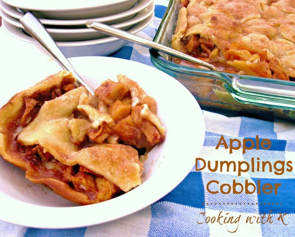 Apple Dumplings Cobbler recipe picture