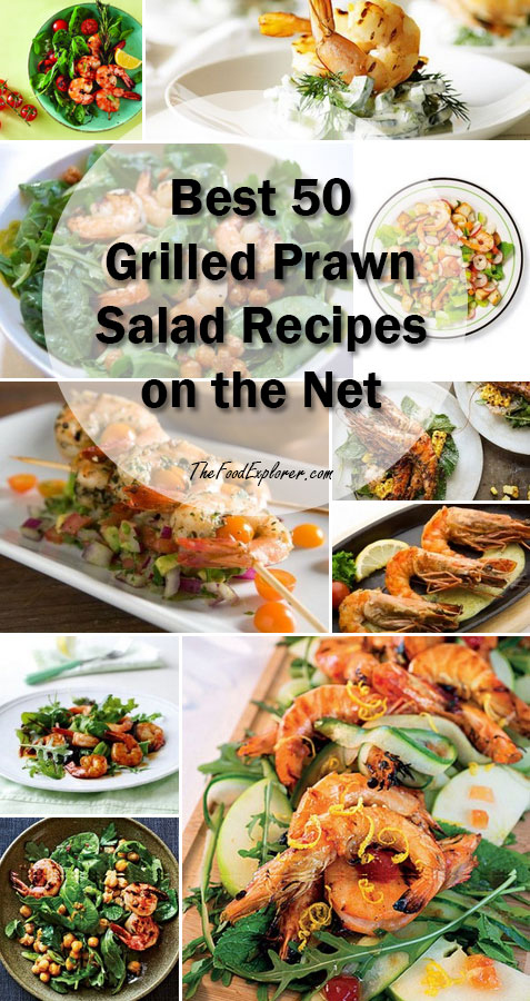 Top 50 Best Grilled Prawn Salad Recipes on the Net
