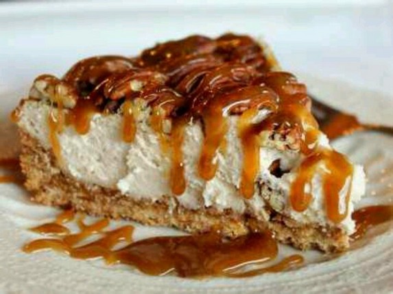 Pecan Pie Caramel Cheesecake by Lauren's Latest