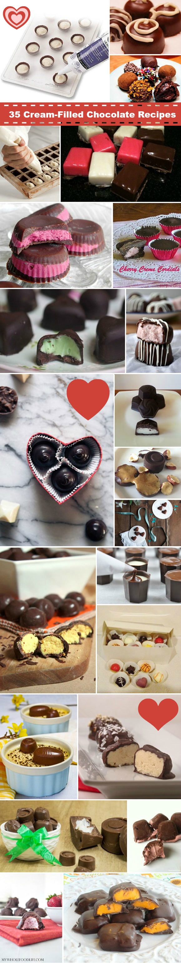 February 14th is National Cream-Filled Chocolates Day – Best 35 Recipes