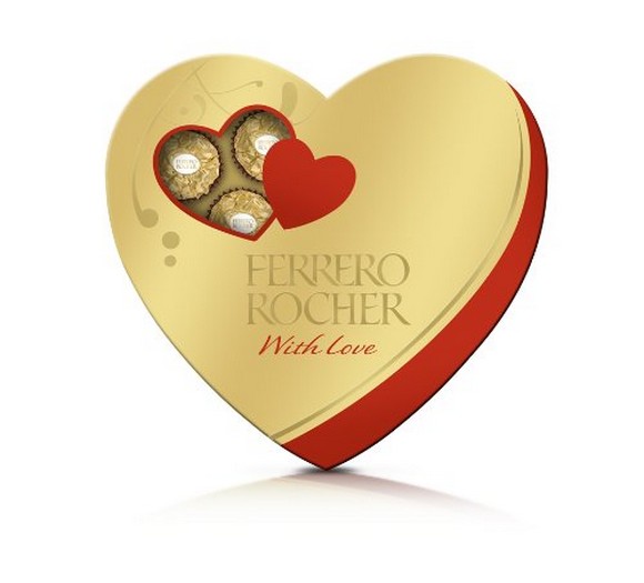 Ferrero Rocher heart, 16 Count