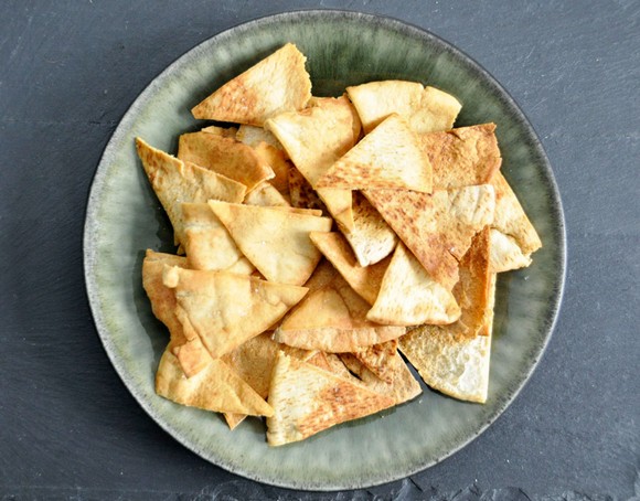 Homemade Baked Pita Chips