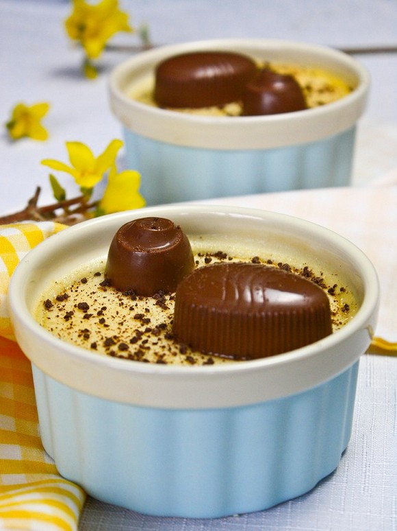 Lemon Pots de Creme and Creme Filled Chocolates