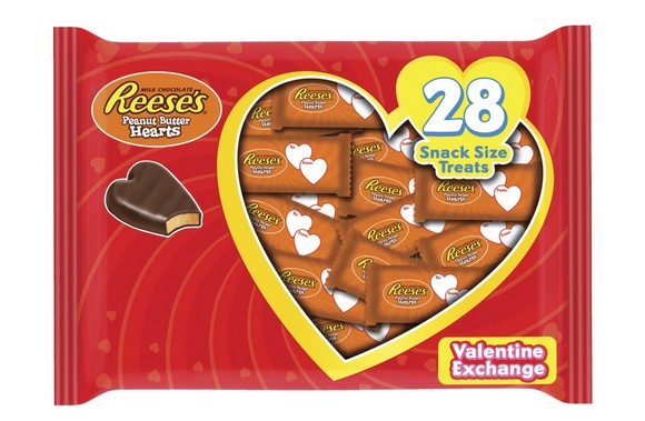 Reese's Valentines Peanut Butter Heart Exchange, 16.8 Ounce