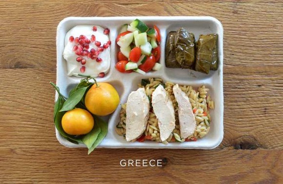 School Lunches Around the World - Greece