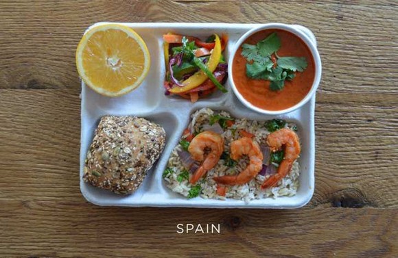 School Lunches Around the World - Spain