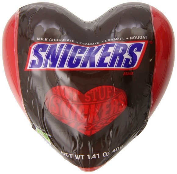Snickers Minis Filled Heart, 12 Count