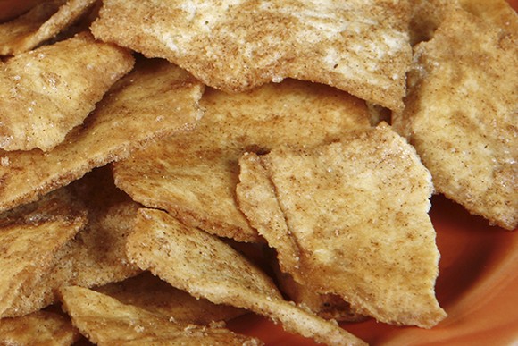 Whole-Grain Cinnamon Pita Chips