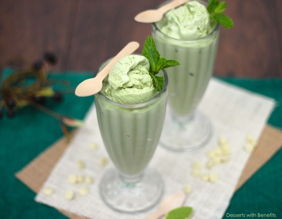 Healthy Matcha Green Tea Ice Cream