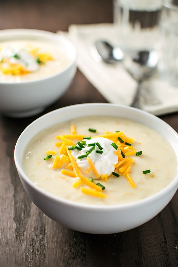 Creamy Crockpot Potato Soup