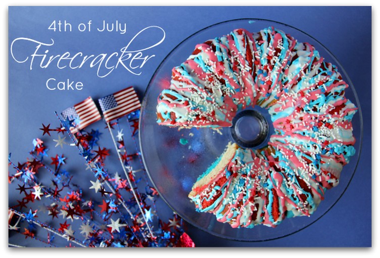 4th of July Firecracker Cake
