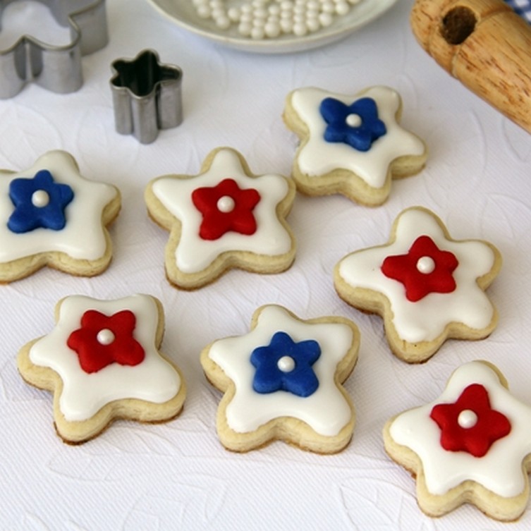 Fourth-of-July Fairy Cookies