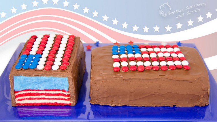 Giant American Flag Candy Bar