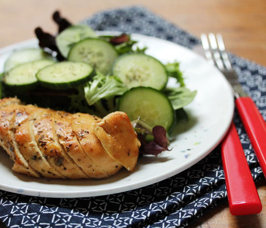Gluten-Free Viking Chicken with Honey, Butter and Herbs