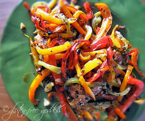 Gluten-Free Chicken with Balsamic Peppers