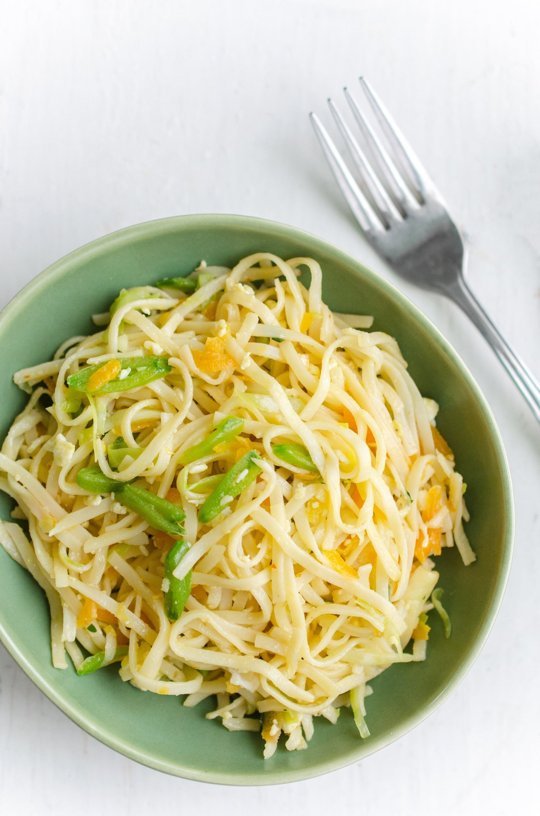 Vegetarian Indo-Chinese Hakka Noodles