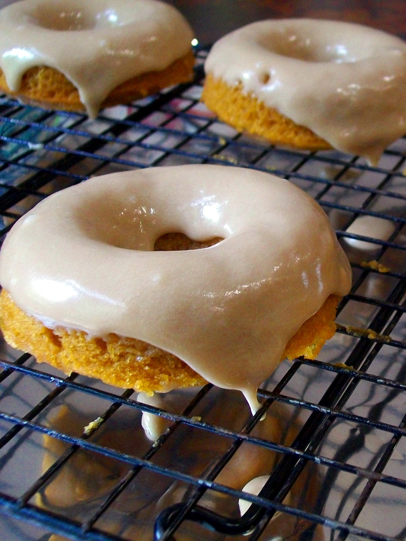 Maple-Glazed Baked Pumpkin Donuts Recipe
