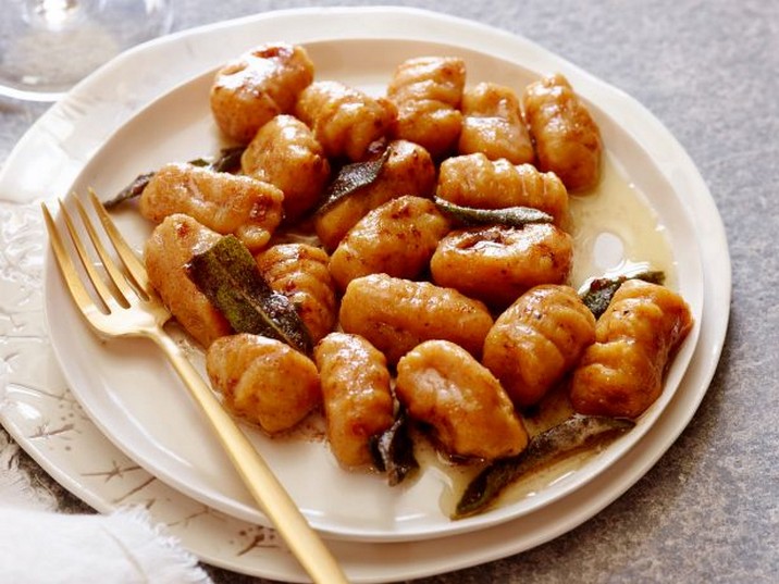 Giada's Sweet Potato Gnocchi with Maple Cinnamon Sage Brown Butter Recipe