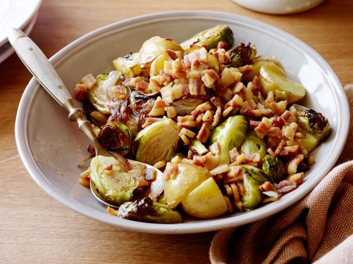 Roasted Brussels Sprouts with Pancetta Recipe
