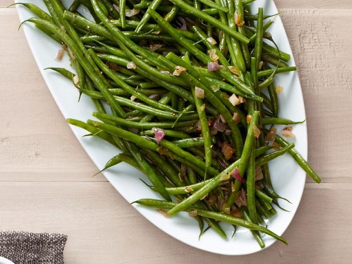 String Beans with Shallots Recipe
