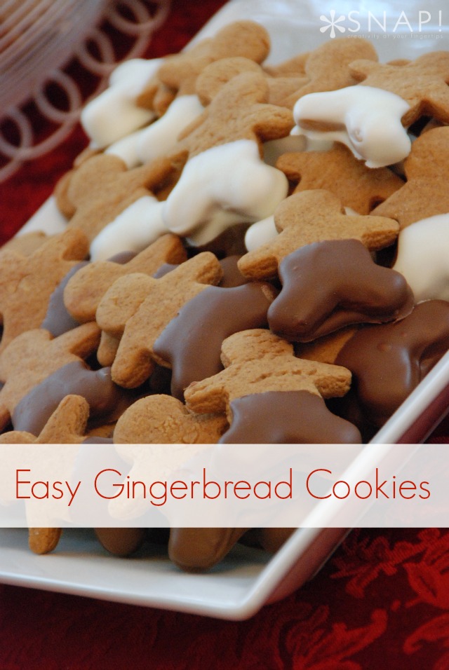 63 Festive Christmas Cookie Recipes: Easy Gingerbread Cookie recipe