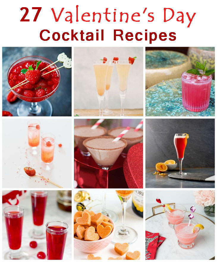 27 Valentine's Day Cocktail Recipes