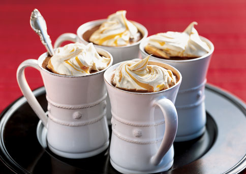 Caramel Swirl Hot Chocolate