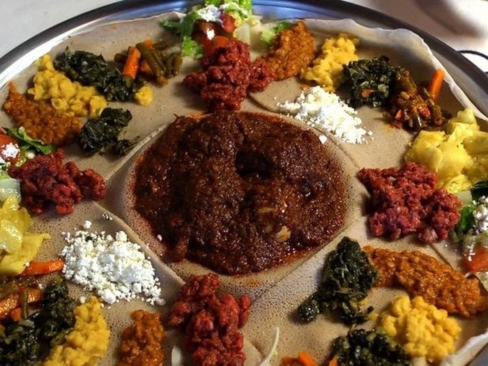 Ethiopia - Doro Wat on Injera Recipe
